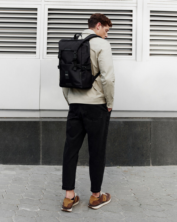TRAVEL TEC M POLYESTER, BLACK