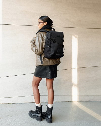 "TRAVEL TEC S" POLYESTER, BLACK