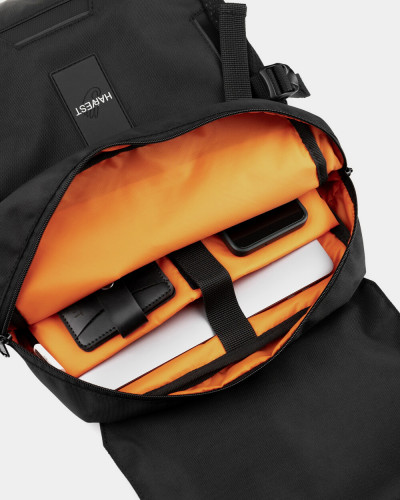 "TRAVEL TEC S" POLYESTER, BLACK