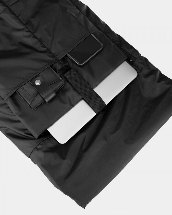 CITY TEC POLYESTER, BLACK