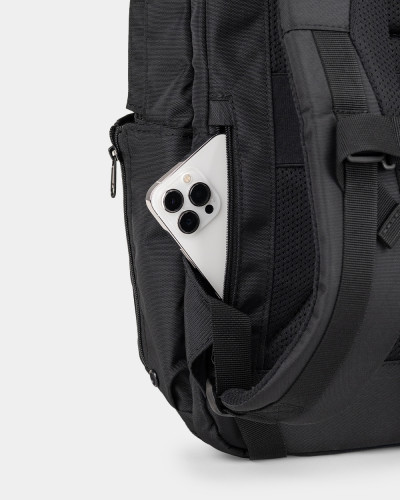 "CONTROL TEC" POLYESTER, BLACK