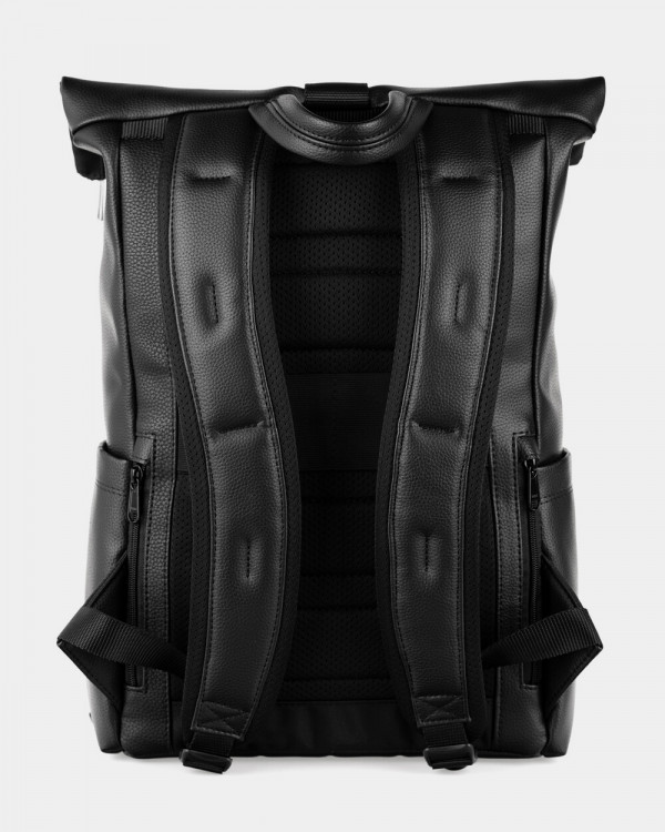CLASSIC ROLL ECO-LEATHER, BLACK