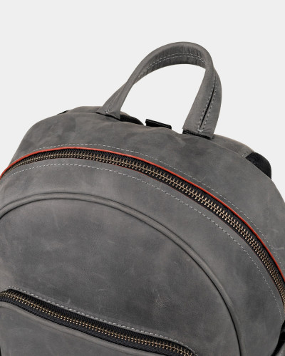 "TOWN" LEATHER, GRAY