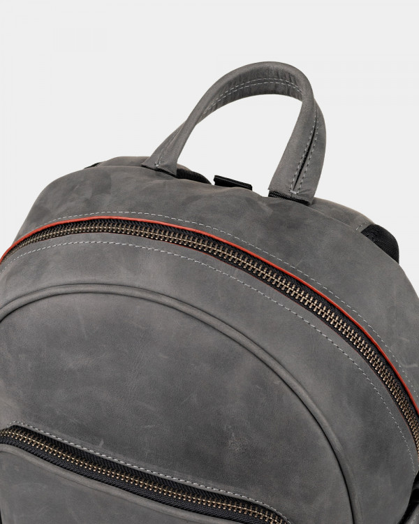 TOWN LEATHER, GRAY