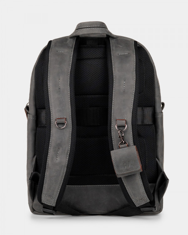 TOWN LEATHER, GRAY