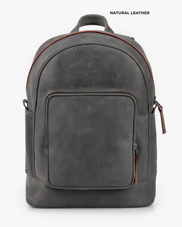 TOWN LEATHER, GRAY