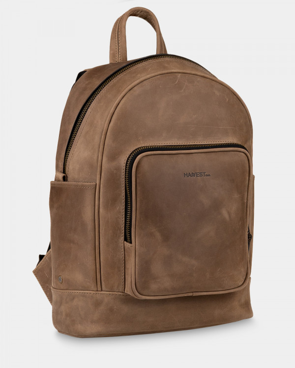 "TOWN" LEATHER, BROWN