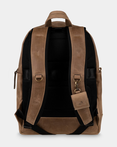 "TOWN" LEATHER, BROWN