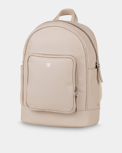 "TOWN" LEATHER, MILKY