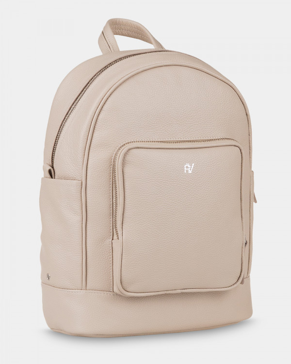 "TOWN" LEATHER, MILKY