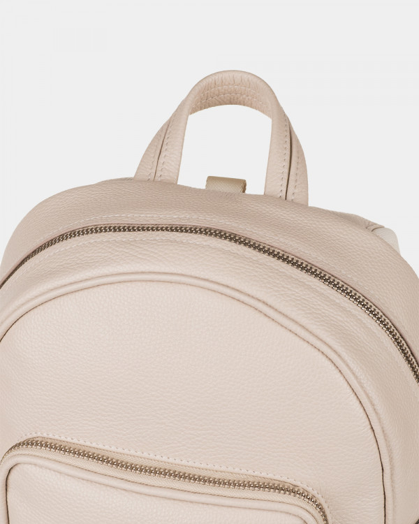"TOWN" LEATHER, MILKY