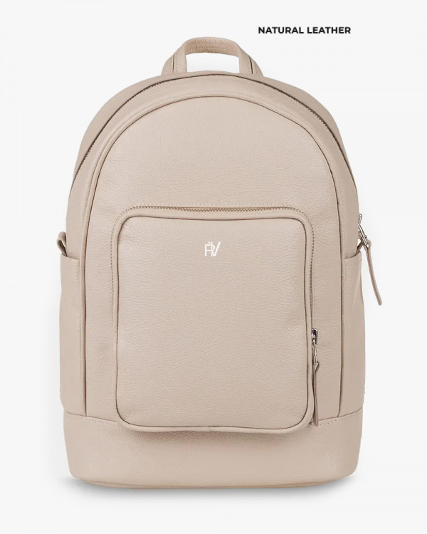 "TOWN" LEATHER, MILKY