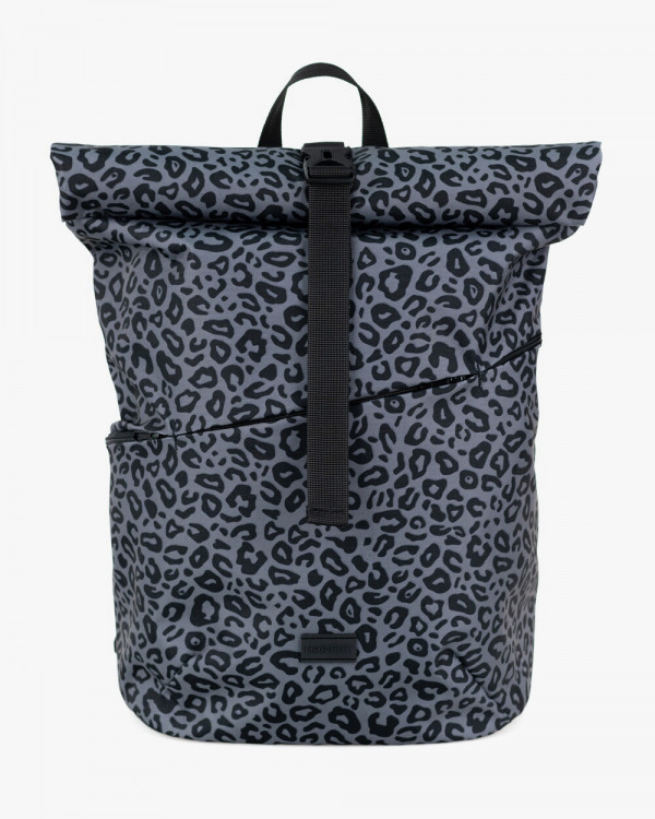 BASIC ROLLTOP PRINT LEOPARD GRAY