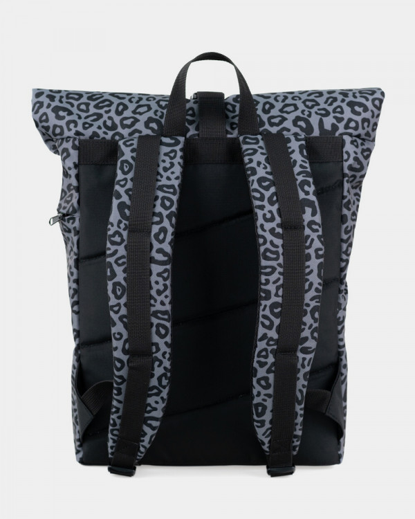 BASIC ROLLTOP PRINT LEOPARD GRAY