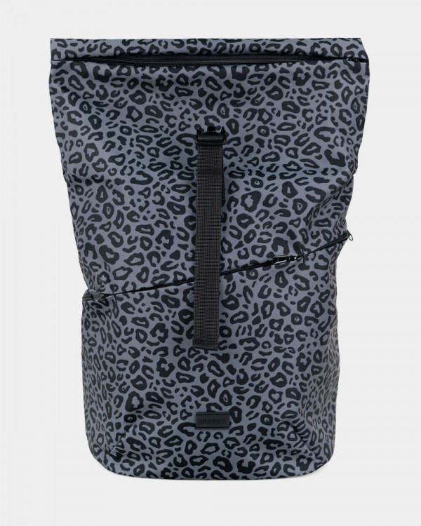 BASIC ROLLTOP PRINT LEOPARD GRAY