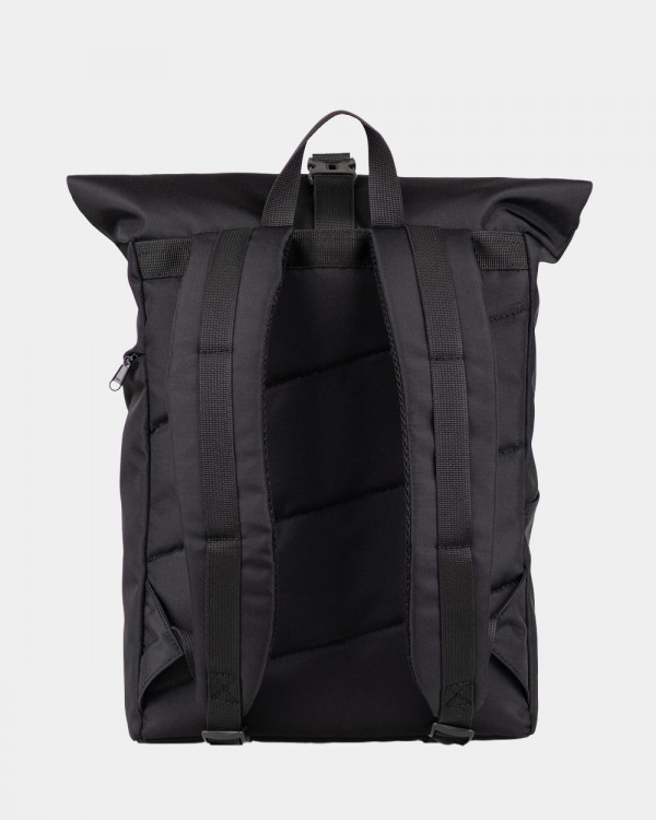 BASIC ROLLTOP POLYESTER, BLACK