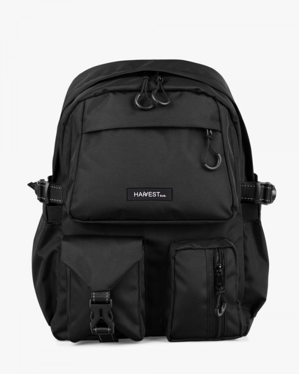 BONNIE POLYESTER, BLACK