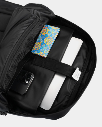 "URBAN TEC 01" POLYESTER, BLACK