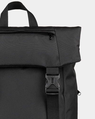"SHUTTLE ROLL 01" POLYESTER, BLACK