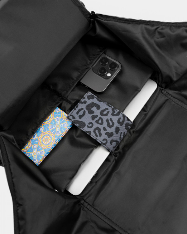 LOWCOSTER PACK PRINT LEOPARD GRAY
