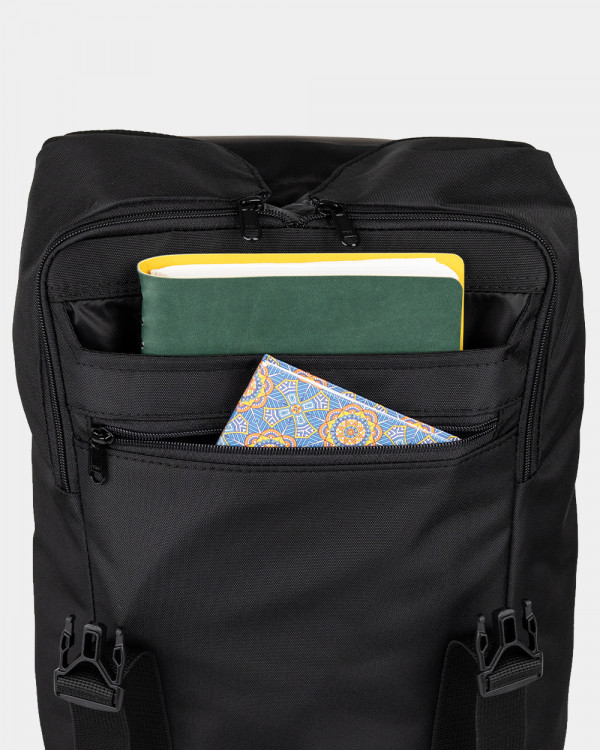 LOWCOSTER PACK POLYESTER, BLACK