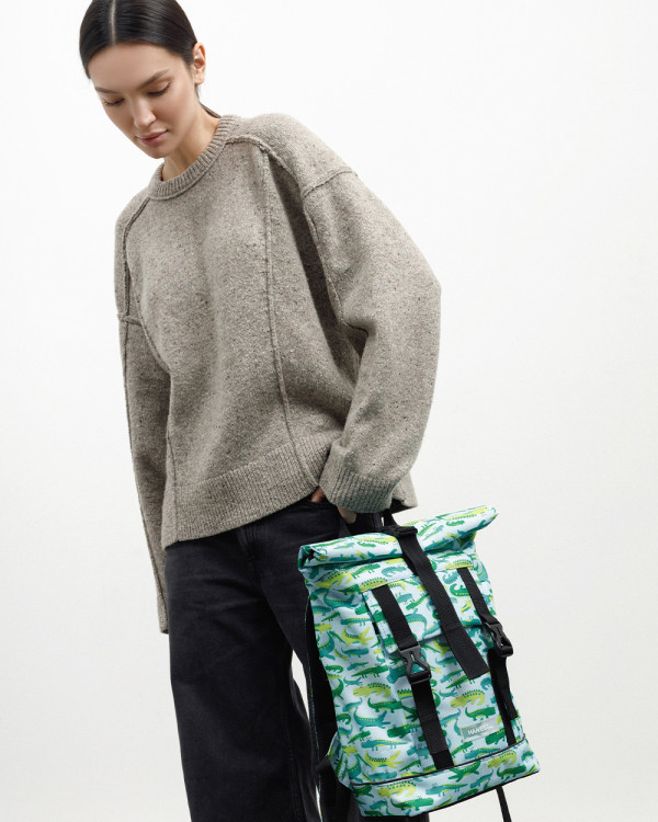 LOWCOSTER ROLL MINI (15 L) PRINT ALLIGATORS