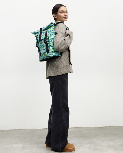 "LOWCOSTER ROLL MINI" (15 L) PRINT ALLIGATORS