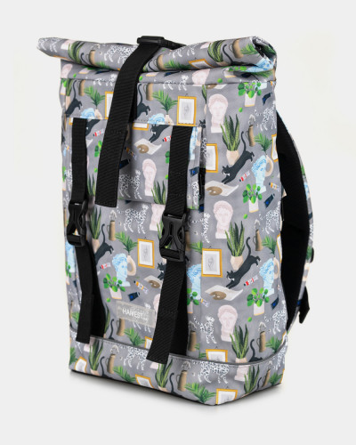 "LOWCOSTER ROLL MINI" (15 L) PRINT CATS