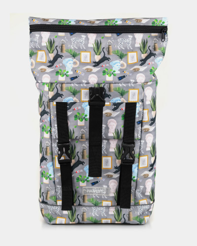 "LOWCOSTER ROLL MINI" (15 L) PRINT CATS