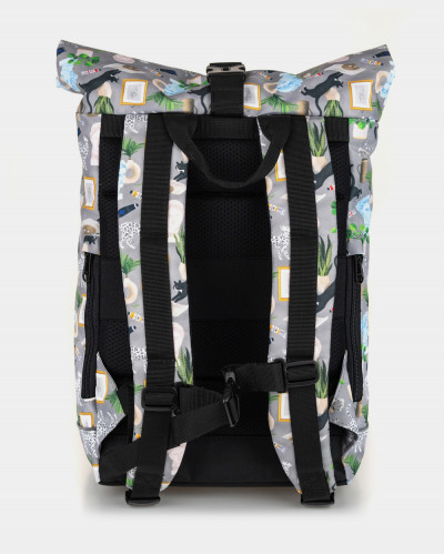 "LOWCOSTER ROLL MINI" (15 L) PRINT CATS