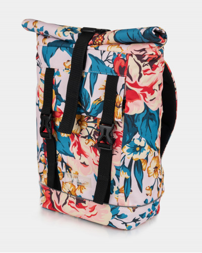 "LOWCOSTER ROLL MINI" (15 L) NADRUK PINK FLORAL