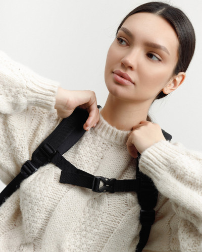 "LOWCOSTER ROLL MINI" (15 L) POLYESTER, BLACK
