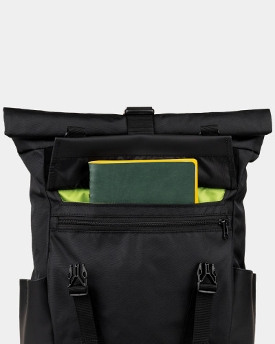 "LOWCOSTER ROLL LARGE" (27 L.) POLYESTER, BLACK