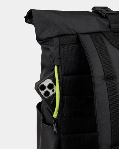 "LOWCOSTER ROLL LARGE" (27 L.) POLYESTER, BLACK