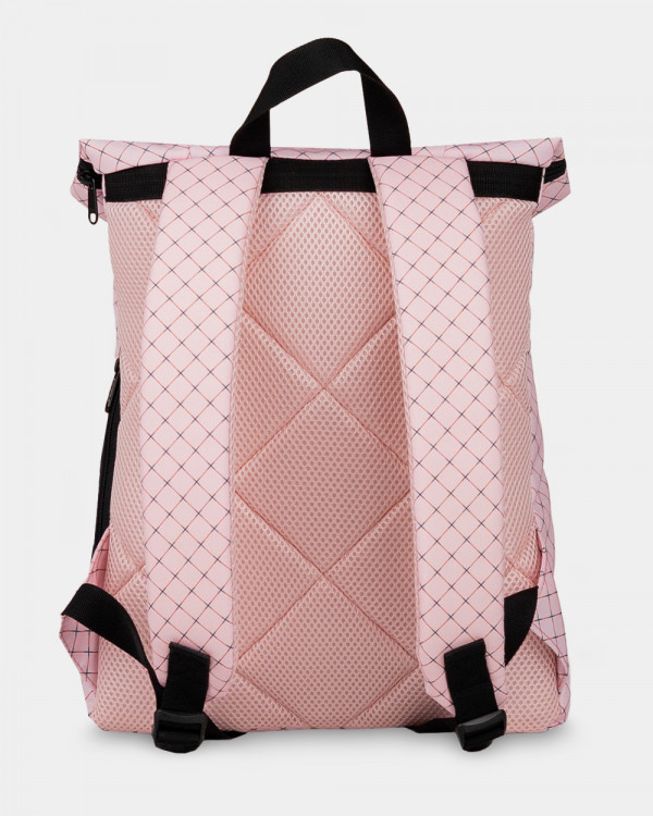 "SHUTTLE ROLL MINI 01" PRINT PINK CHECK