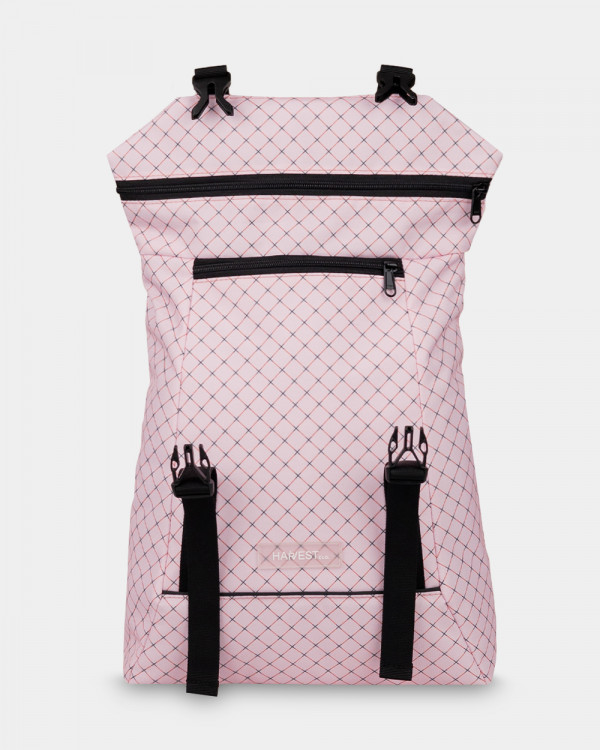 "SHUTTLE ROLL MINI 01" PRINT PINK CHECK