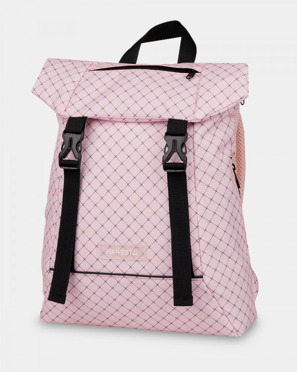 "SHUTTLE ROLL MINI 01" PRINT PINK CHECK