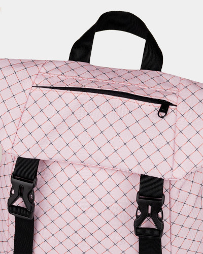 "SHUTTLE ROLL MINI 01" PRINT PINK CHECK