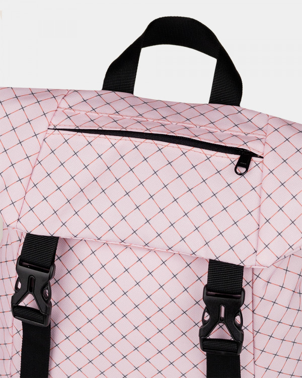 "SHUTTLE ROLL MINI 01" PRINT PINK CHECK