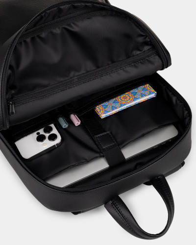 "CLASSIC" ECO-LEATHER, BLACK