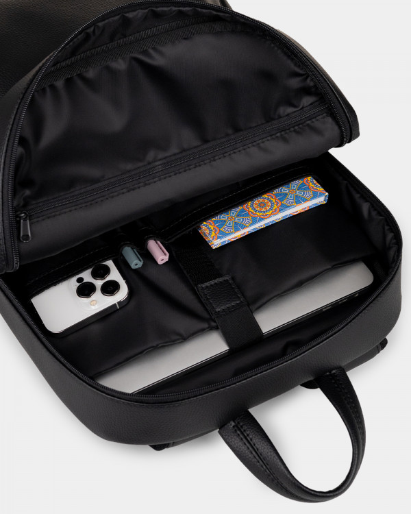 CLASSIC ECO-LEATHER, BLACK