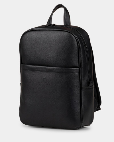 "CLASSIC" ECO-LEATHER, BLACK