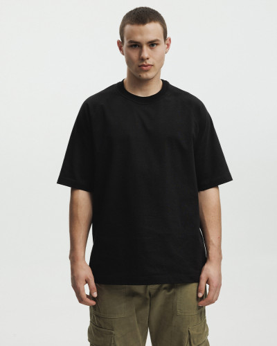 T-SHIRT "HEAVY WEIGHT" BLACK