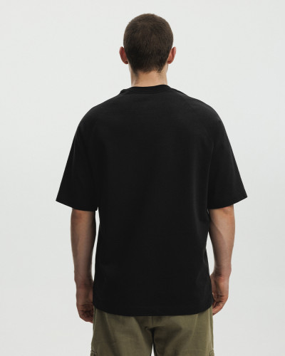 T-SHIRT "HEAVY WEIGHT" BLACK