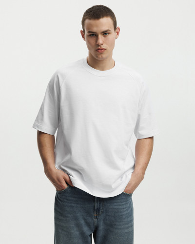 T-SHIRT "HEAVY WEIGHT" WHITE