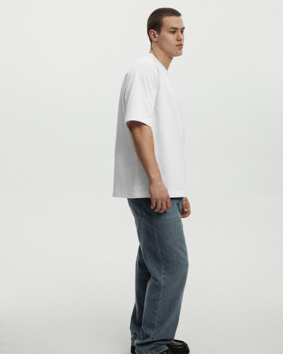 T-SHIRT "HEAVY WEIGHT" WHITE