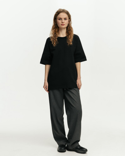 T-SHIRT "HEAVY WEIGHT" BLACK