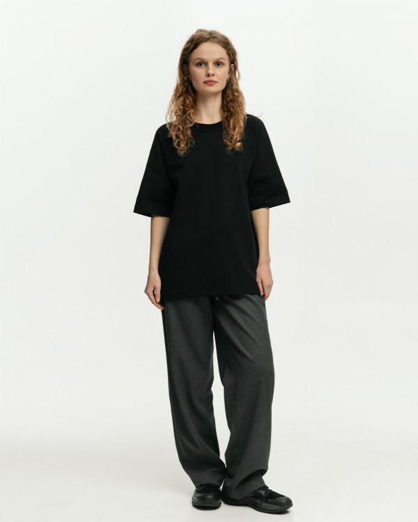 T-SHIRT HEAVY WEIGHT BLACK