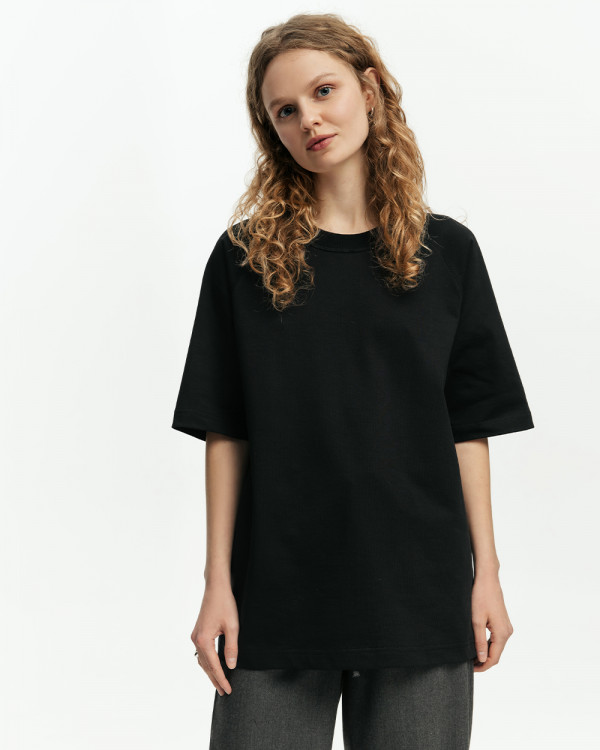 T-SHIRT HEAVY WEIGHT BLACK