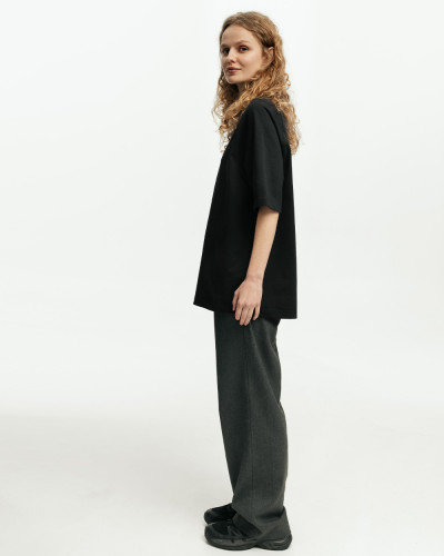 T-SHIRT "HEAVY WEIGHT" BLACK